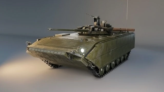 bmp2 3D Model .c4d .max .obj .3ds .fbx .stl .blend 