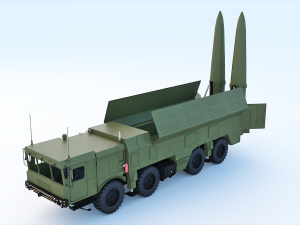 iskander m Modello 3D