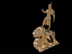 haldigod 3Dモデル