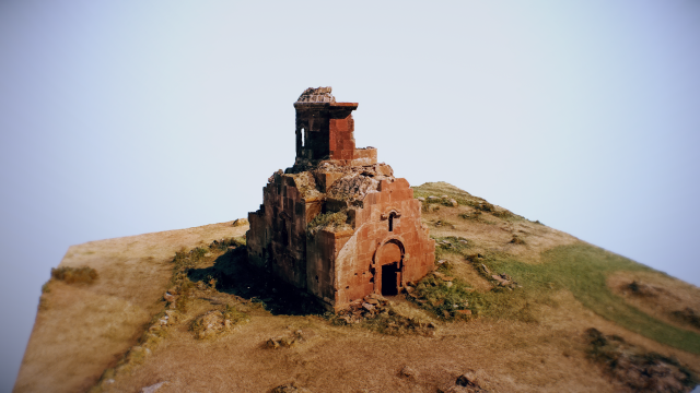 arakeloc medieval church 3D Model .c4d .max .obj .3ds .fbx .stl .blend