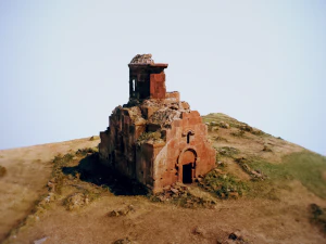 igreja medieval de arakeloc Modelo 3D