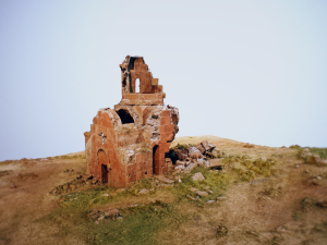 arakeloc medieval church 3D Model