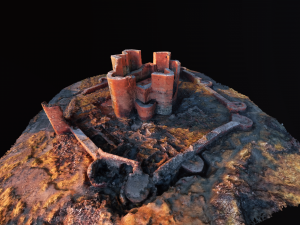 castle 3d photogrammetry model 3D Model