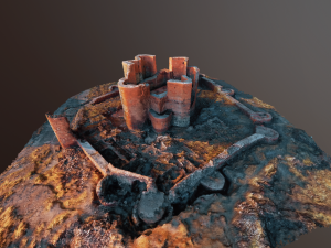 castle 3d photogrammetry model Model 3D
