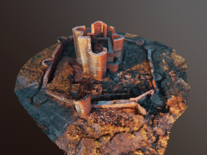 castle 3d photogrammetry model Model 3D