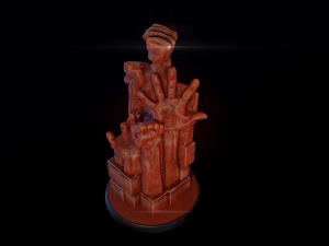 hand statue 3d photogrammetry model 3D मॉडल
