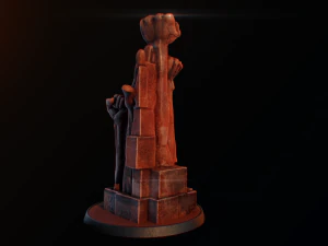 hand statue 3d photogrammetry model 3D Model