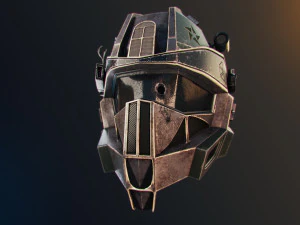 capacete de guerra estelar Modelo 3D