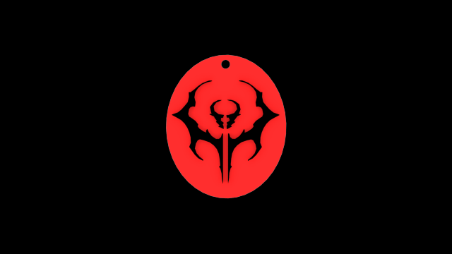 legacy of kain kain clan symbol 3d print ready 3D Print Model .c4d .max .obj .3ds .fbx .stl .blend 