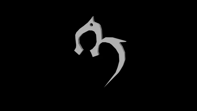 legacy of kain melchiah clan symbol 3d print ready 3D Print Model .c4d .max .obj .3ds .fbx .stl .blend