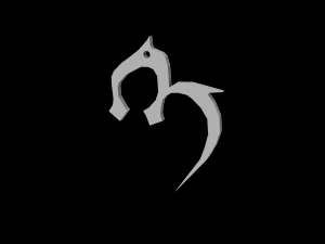 kain melchiah klanının mirası sembol&uuml; 3d baskıya hazır 3D Baskı Modeli