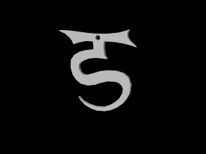 kain rahab klanının mirası sembol&uuml; 3d baskıya hazır 3D Baskı Modeli