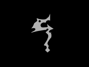 kain raziel klanının mirası sembol&uuml; 3d baskıya hazır 3D Baskı Modeli