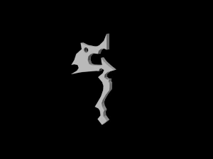legacy of kain raziel clan symbol 3d print ready 3D Print Model