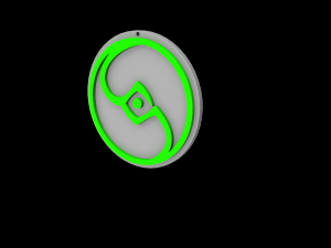 legacy of kain shift glyph symbol 3d print ready Modello di stampa 3D