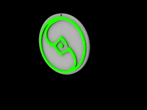 legacy of kain shift glyph symbol 3d print ready 3D Print Model