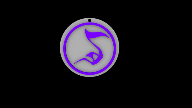 legacy of kain sound glyph symbol 3d print ready Model Cetak 3D .c4d .max .obj .3ds .fbx .stl .blend 