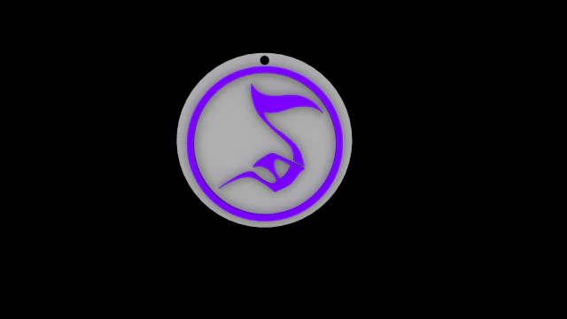 legacy of kain sound glyph symbol 3d print ready 3D Print Model .c4d .max .obj .3ds .fbx .stl .blend 