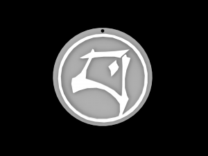 legacy of kain stone glyph symbol 3d print ready 3D Print Model