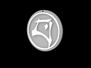 legacy of kain stone glyph symbol 3d print ready 3Dプリントモデル