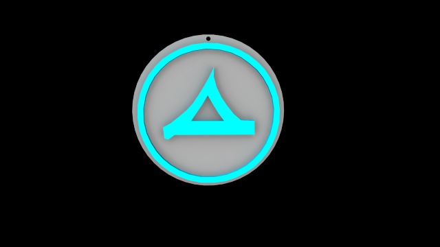 legacy of kain pillar of balance symbol 3d print ready Modello di stampa 3D .c4d .max .obj .3ds .fbx .stl .blend 