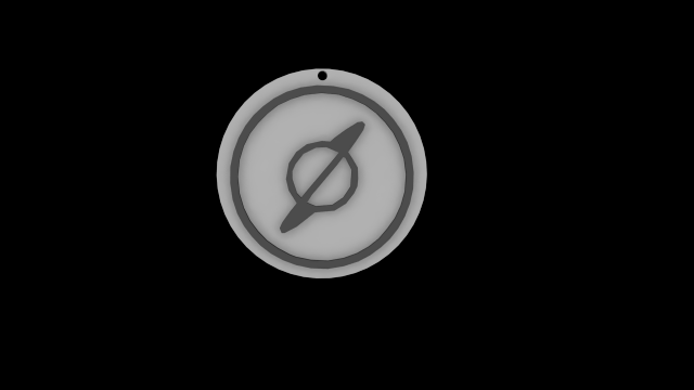legacy of kain pillar of conflict symbol - 3d print ready 3D Print Model .c4d .max .obj .3ds .fbx .stl .blend 