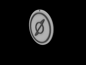 legacy of kain pillar of conflict symbol - 3d print ready 3D Print Model