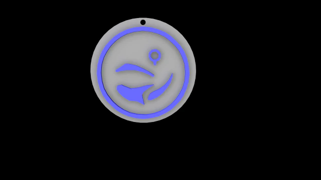 legacy of kain pillar of states symbol 3d print ready 3D Print Model .c4d .max .obj .3ds .fbx .stl .blend 