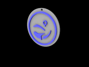 legacy of kain pillar of states symbol 3d print ready 3D Print Model