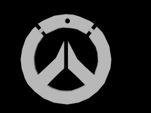overwatch logo 3d print ready 3D Print Model