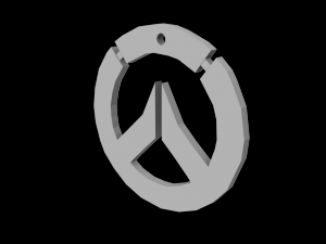 overwatch logo 3d print ready 3D प्रिंट मॉडल