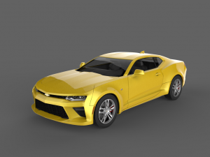 camaro 2016 3D मॉडल