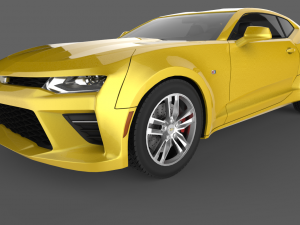 camaro 2016 3D-Modell