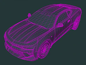 camaro 2016 3D Model