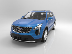 cadillac xt4 2019 3D मॉडल