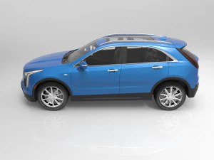 cadillac xt4 2019 3D Model