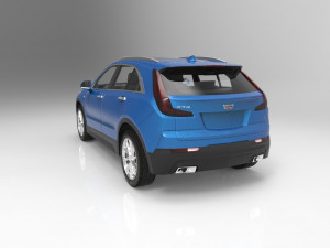 cadillac xt4 2019 3D मॉडल