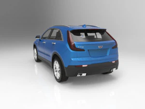 cadillac xt4 2019 3D Model