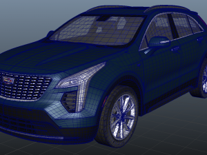cadillac xt4 2019 3D मॉडल