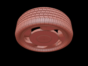 wheel tire 3D Model