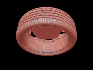 wheel tire 3D Model