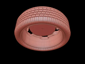 wheel tire 3D Model