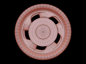 wheel tire 3D Model