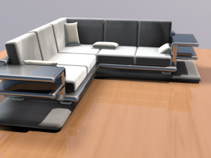 piece of furniture hose 3D Model