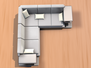 piece of furniture hose 3D Model