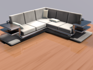 piece of furniture hose 3D Model