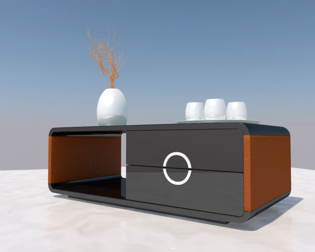 nightstand 3D Model .c4d .max .obj .3ds .fbx .stl .blend 