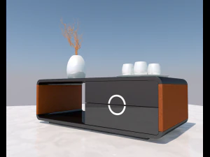 stolik nocny Model 3D