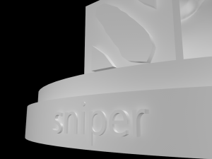 dota 2 hero sniper 3D Print Model