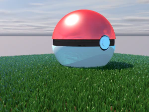 Pokemon-Pokebola Modello 3D